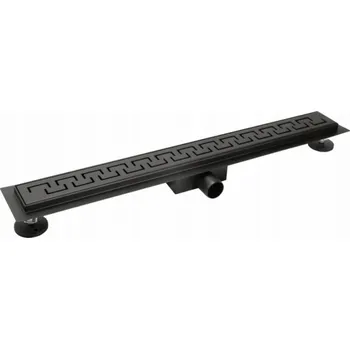 Odvodňovací žlab Lineární sprchový odtok Grek Ch 900B Black (S)