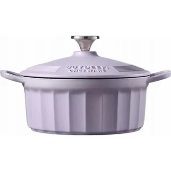 Hrnec Mellow Yellow BUYDEEM Smaltovaný litinový hrnec 2,9 l, model CP521, barva Petal Purple