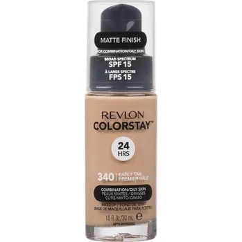 Make-up Revlon Colorstay Combination Oily Skin SPF15 make-up pro smíšenou až mastnou pleť 30 ml odstín 340 Early Tan