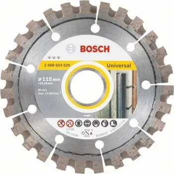 Řezný kotouč Bosch UNIVERZÁLNÍ DIAMANTOVÝ KOTOUČ 115 MM