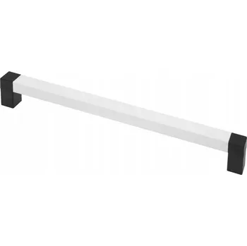 Nábytkové kování Nábytková úchytka loft UA02 bílo-černá 320mm