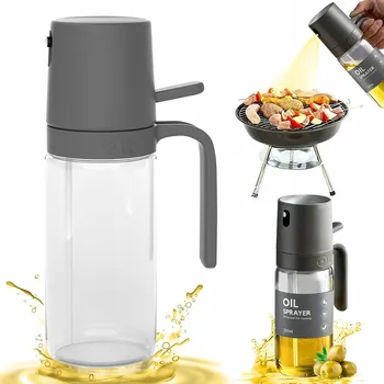Obraz ROZPRAŠOVAČ NA OLEJ DO KUCHYNĚ DÁVKOVAČ SKLENĚNÝ VE SPREJI NOVÝ MECHANISMUS