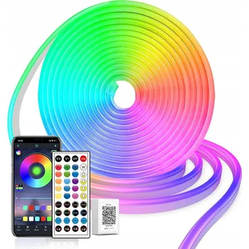 LED páska LED RGB pásek pro TV podsvícení 5M + DÁLKOVÝ OVLADAČ NAPÁJECÍ ZDROJ VODĚODOLNÝ IP65