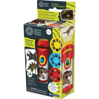 Hračka pro nejmenší Svítilna a projektor. Dinosauři. Muzeum přírodní historie