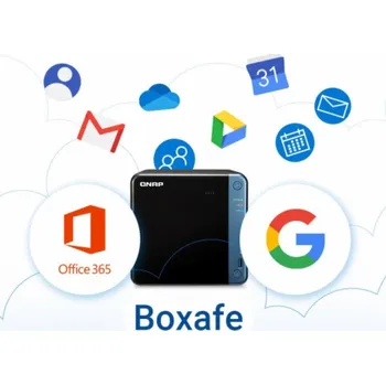 QNAP LS-BOXAFE-M365-10USER-1Y - Boxafe for Microsoft 365, 10 Users, 1 Year , Physical Package