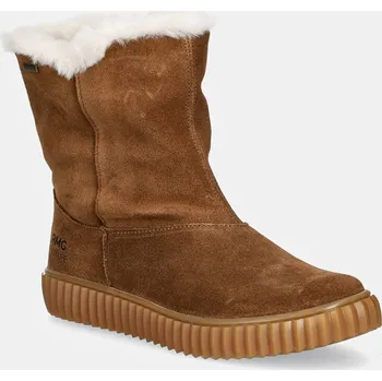 Dívčí obuv Dětské semišové sněhule Primigi 6938211.31.35 hnědá 82X, EUR 34