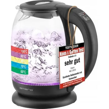 Rychlovarná konvice Rychlovarná konvice Emerio WK-119255 2200 W 1,7 l průhledná