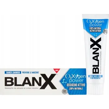 zubní pasta Bělící zubní pasta BLANX Ossigeno Attivo na skvrny 75 ml