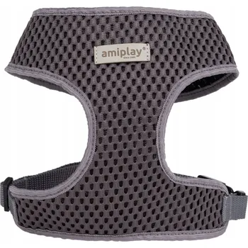 Postroj pro psa Amiplay Beztlakové postroje Sonic Scout XS Šedé