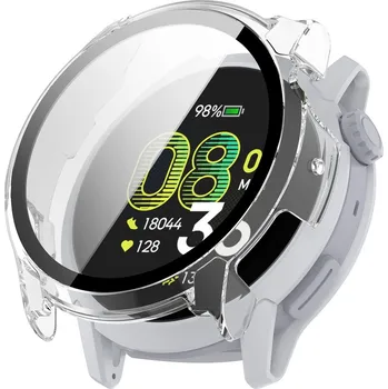 Ostatní příslušenství k chytrým hodinkám VSECHNONAMOBIL 132397 PC FULL COVER Plastový kryt se sklem pro Coros Pace 4 průhledný