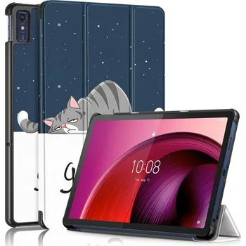 Pouzdro na tablet VSECHNONAMOBIL 64783 ART Zaklápěcí pouzdro pro Lenovo Tab M10 5G LAZY CAT