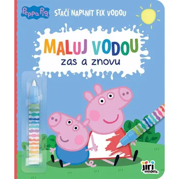 omalovánky Jiri Models Maluj vodou Zas a znovu Peppa Pig