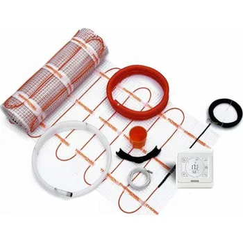 Topná rohož Thermoval Sada topné rohože, jednostranně napájená WT 2010 AL, 150 W/m2, 1,5 m2, regulátor TT 16, podlahové vytápění