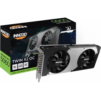 INNO3D GeForce RTX 5060 Twin X2 OC NVIDIA 8 GB GDDR7