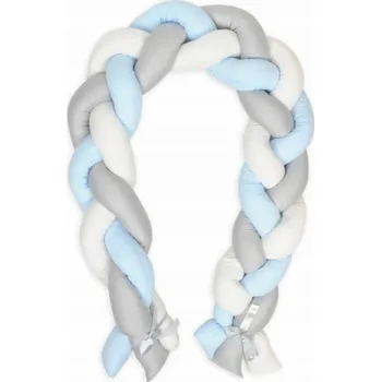 Chránič matrace Multitex Chránič postýlky Saténový BRAID, délka 200 cm