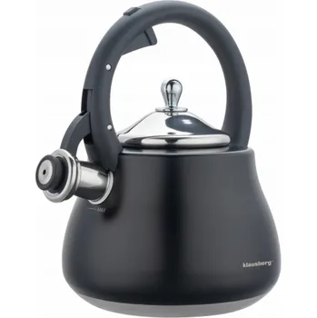 Varná konvice Klausberg OCELOVÁ KONVICE S PÍŠŤÁLKOU 2,8 L KB-7918