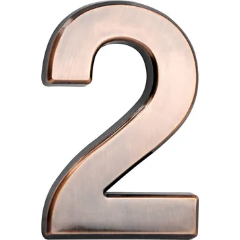 Domovní číslo Číslo domovní samolepící ABS 70x100mm bronz #2
