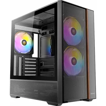 PC skříň Antec Počítačová skříň Flux Rear, černá
