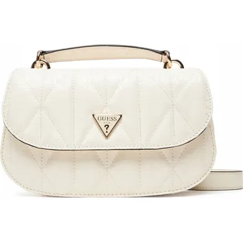 Kabelka Guess kabelka – kabelka přes rameno z polyuretanu, bílá
