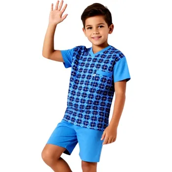 Chlapecké pyžamo Dětské Pyžamo FOLTÝN DP316 chlapec Velikost: 128