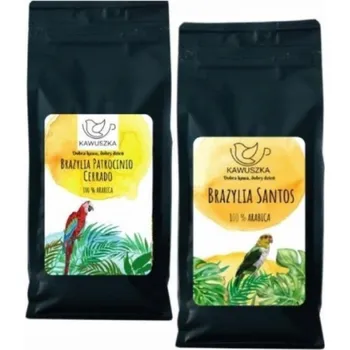 Káva Kawuszka Kávová zrna Kávová zrna Brazil Santos/Saint Rafael 1kg