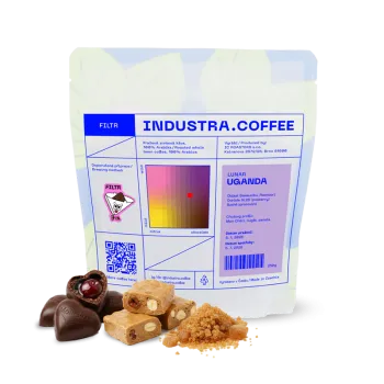 Káva Výberová káva Uganda LUNAR 250g od Industra Coffee