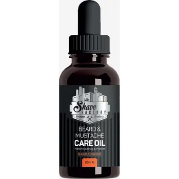Péče o vousy Olej na vousy The Shave Factory Sandalwood olej na vousy 30 ml TS-9057