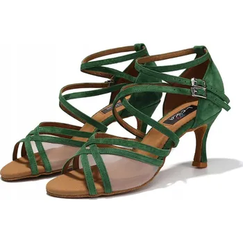 Dámské sandále Lelka taneční obuv pro Latino 6208 - gsm - 7,5 cm, velikost 42
