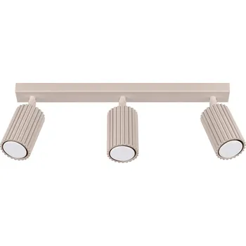 Stropní Svítidlo KARBON 3L šedohnědá (taupe)