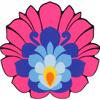 Obraz MAGNET DŘEVĚNÝ FOLK - KVĚT Z ŁOWICZE FOLKSTAR