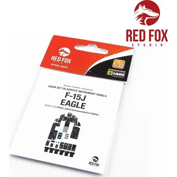 Plastikový model F-15J&nbsp;Eagle&nbsp;(for&nbsp;Tamiya&nbsp;kit) - Red Fox Studio RFSQS-32033