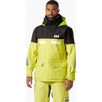 Pánská větrovka Bunda Helly Hansen 2025 Pier Jacket 4.0 Lime - XXL