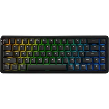 Klávesnice Ajazz Mechanická herní klávesnice AK680 MAX s magnetickými spínači - ABS černé klávesy - RGB - hliníková polohovací deska - kabelová verze