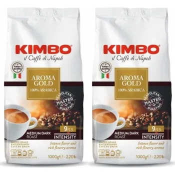 Nápoj Kimbo Aroma Gold kávová zrna 2 kg