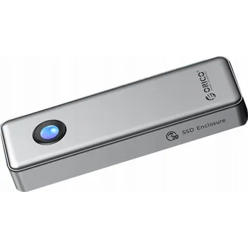 M.2 NVME USB-C 3.2 20Gbps Disk Bay – Stříbrná