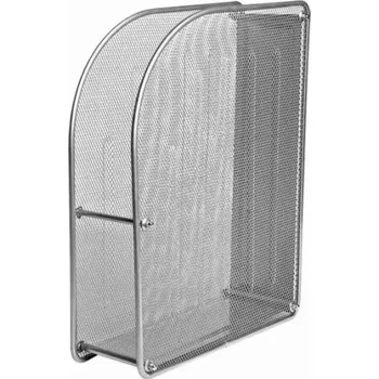 Stojan na knihu Forofis Stojan na časopisy 26x30cm FOROFIS 91317 stříbrný kov