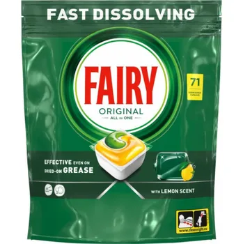 Přípravek do myčky Fairy Kapsle do myčky Original All In One Lemon 71 ks.