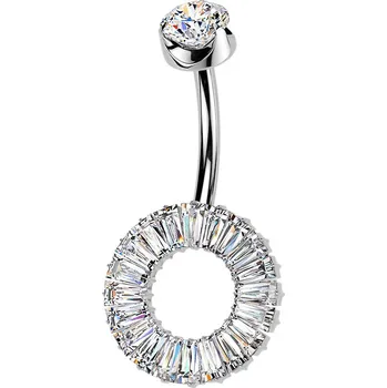 Piercing Šperky4U Piercing do pupíku kolečko - TITtin2AN - TIT1615