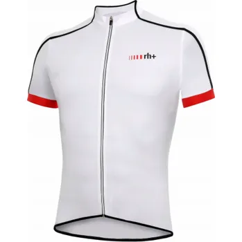 cyklistický dres RH+ Cyklistický dres zeroPrime ČERVENO-BÍLÝ - L