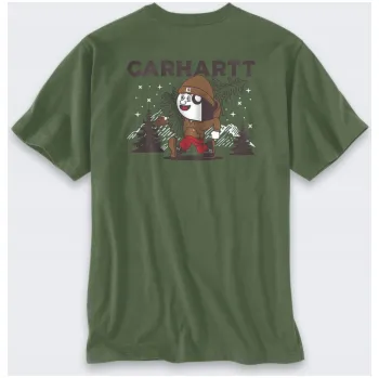 Pánská móda Carhartt Tričko Heavyweight Graphic Oak Leaf