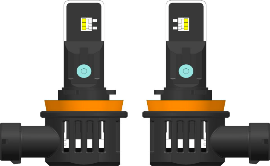 LED H8 / H9 / H11 / H16 M1 mlhové - ledpodsviceni.cz, 2x20W, 4.000lm, 12V