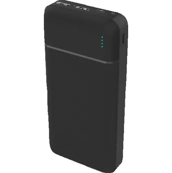 Powerbanka Platinet POWER BANK SET 20000 mAh + 20W PD NABÍJEČKA + 1M KABEL ČERNÁ [46219]