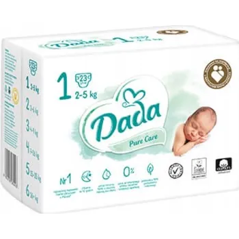 Plena Dada Pure Care Plenky 1 NEWBORN 23 ks 2–5 kg