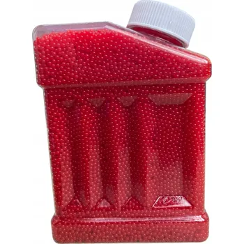 Dětská zbraň Vodní kuličky do pistole gelové hydrogelové 7-8mm 50000 kusů červené