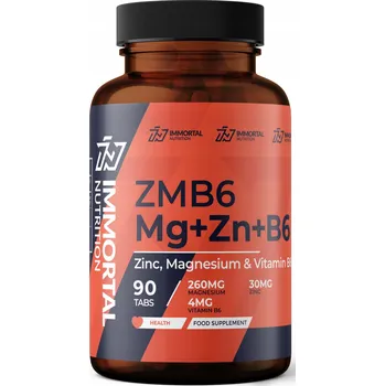 IMMORTAL ZMB6 90 tablet – HOŘČÍK ZINEK VITAMÍN B6 ZMA