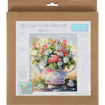 Vyšívací vzor Sada na vyšívání GCSP1 Kytice (Counted cross stitch kit : Bloom)