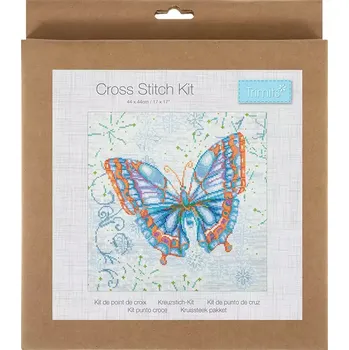 Vyšívací vzor Sada na vyšívání GCS196 Motýl (Counted cross stitch kit : Butterfly)