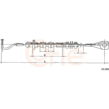 Auto-moto Lanko plynu COFLE 92.10.086