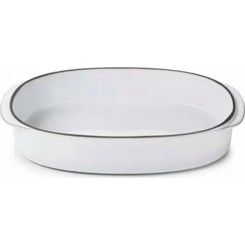 Caractere Mísa/pekáč 34x25 cm, bílá