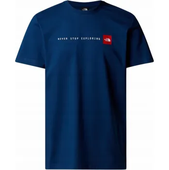 Pánské tričko The North Face Tričko S/S Never Stop Exploring NF0A87NSD1R tmavě modré L